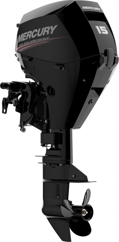 Лодочный мотор Меркури ME F15 E EFI (инжектор, Д/У, эл. запуск).