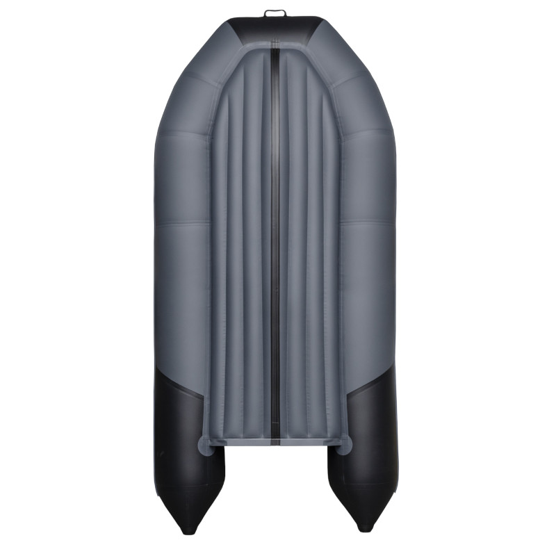 Надувная лодка ПВХ Таймень NX 3400 НДНД графит/черный (надувное дно)