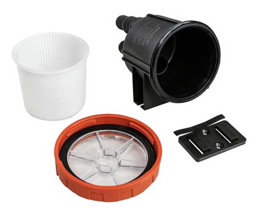 Фильтр забортной воды SeaFlo под шланг 25/32/38 мм, пластик