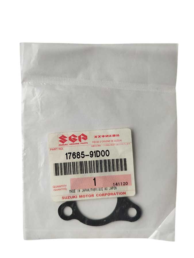 Прокладка крышки термостата Suzuki DT9.9/15 (оригинал) Прокладка крышки термостата Suzuki DT9.9/15 (оригинал)