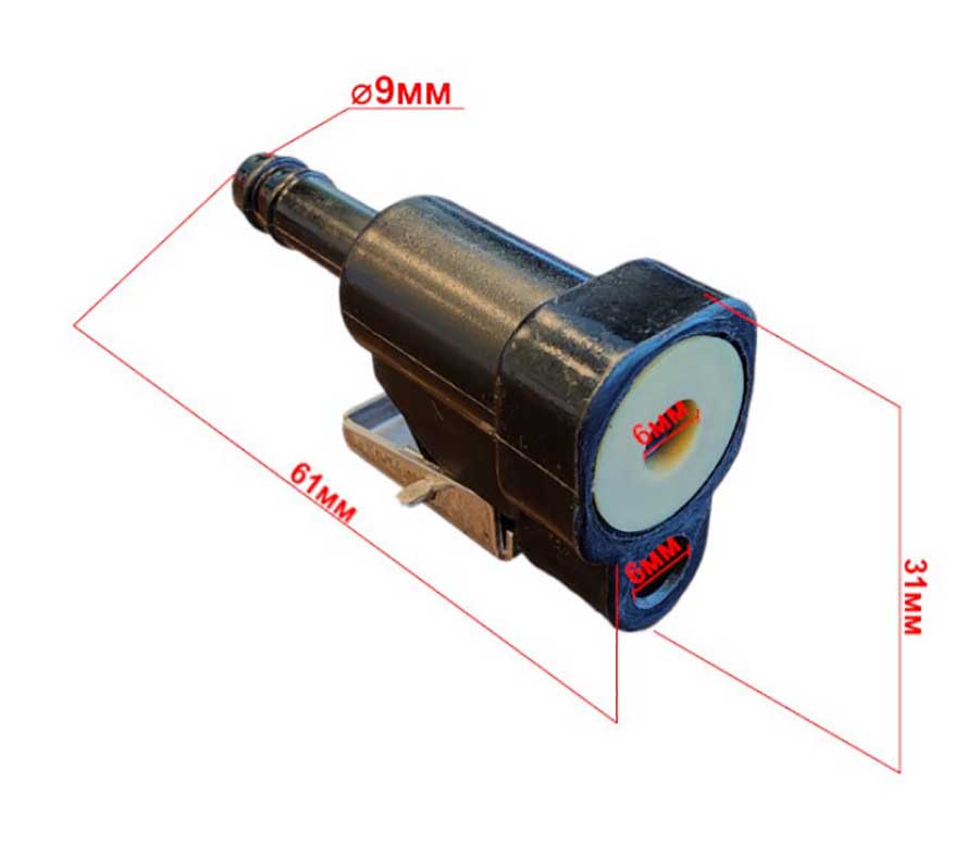 Топливный коннектор для Suzuki/Johnson/Honda, аналог C14503