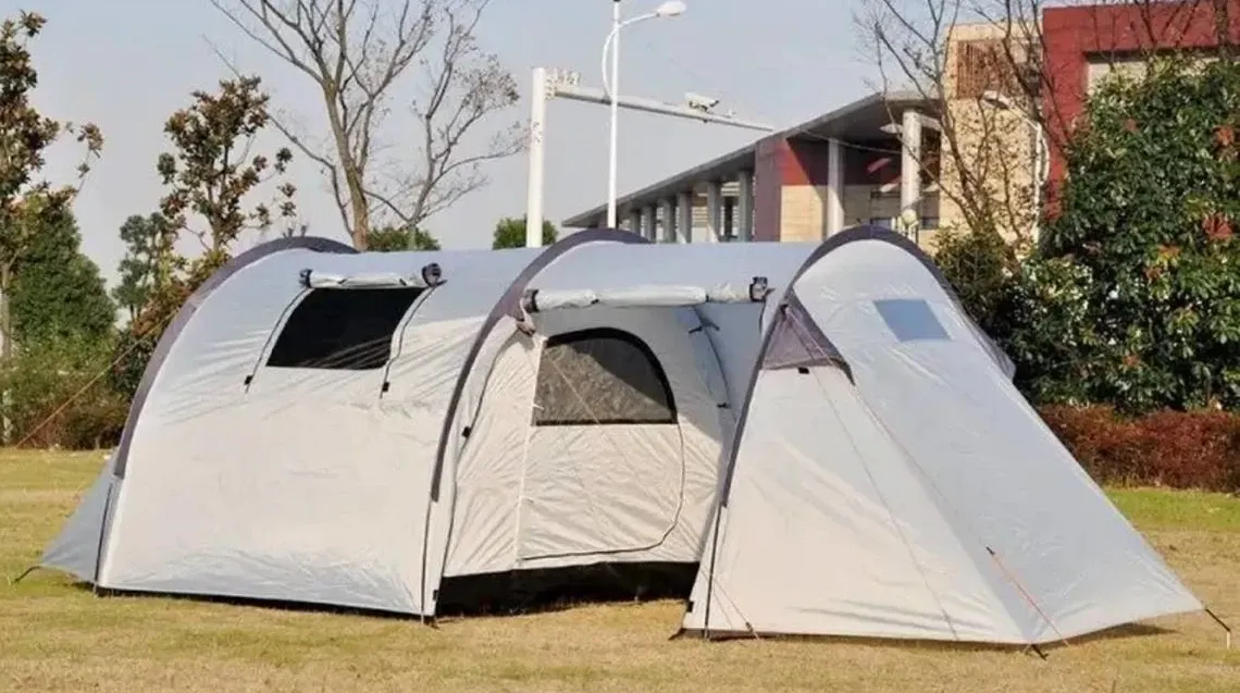 Палатка туристическая 4-х местная Coolwalk CW 1909, 470х220х160 см