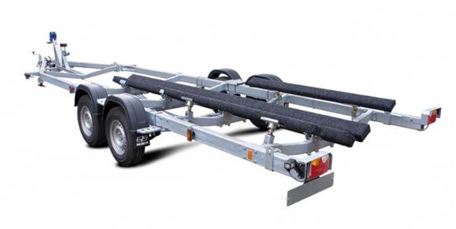 Прицеп для катеров и яхт МЗСА L 9025-2.35 исполнение 401 (судно до 8,2 м)