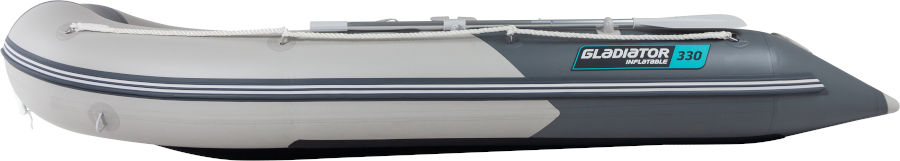Надувная лодка ПВХ Гладиатор B 330 AL (алюминиевый пайол)