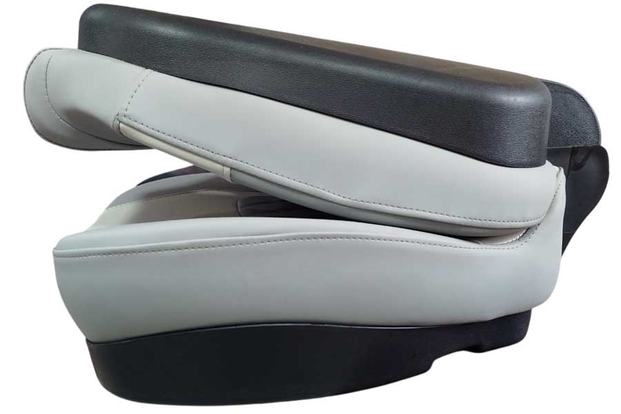 Кресло складное Кокпит Fish Pro 2, светло-серый/белый