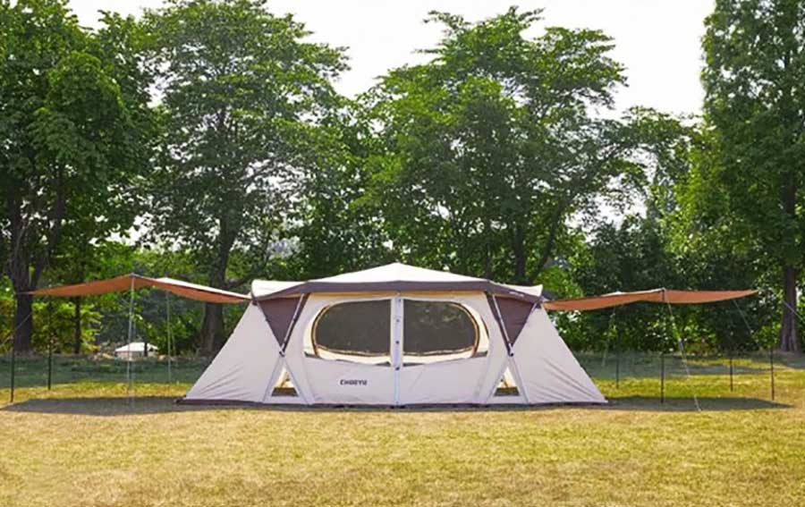 Туннельная автоматическая палатка CW 1175, 660х380х205 см