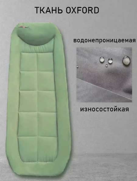 Раскладушка кровать карповая Coolwalk 1968, 200х77 см.