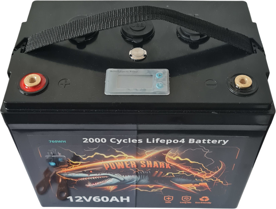 Аккумуляторная батарея Power Shark LiFePO4 12V 60 Ah