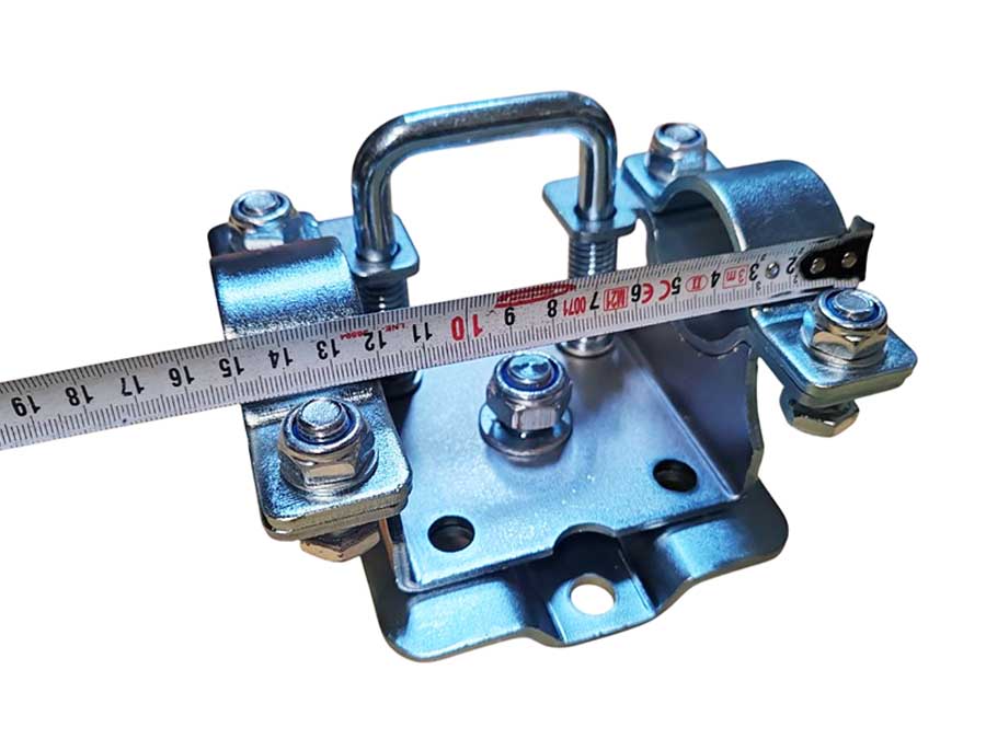 Хомут поворотный опорного колеса Ø48 мм