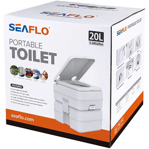 Портативный унитаз SeaFlo 20 л.