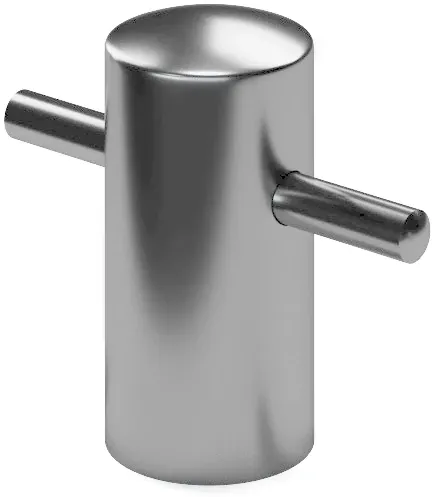 Кнехт одинарный Ø 63 мм., нержавеющая сталь