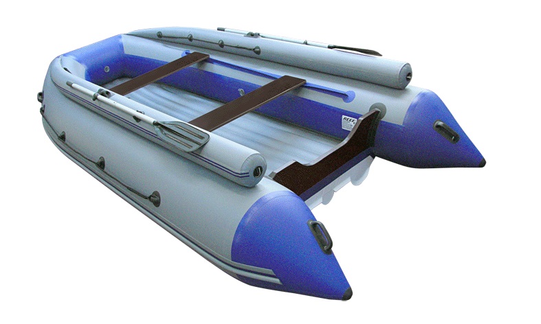 Надувная лодка ПВХ Риф Тритон 420 FНД (фальшборт, НДНД)