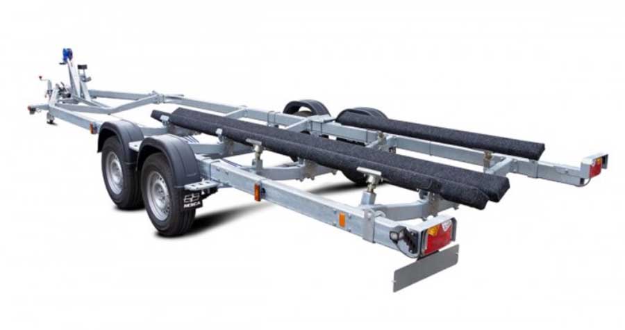 Прицеп для катеров и яхт МЗСА L 8025-2.35 исполнение 601 (судно до 7,2 м)