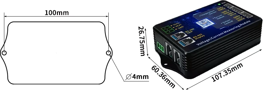 Указатель заряда (кулометр) JUNTEK KG160 F 600А 120В