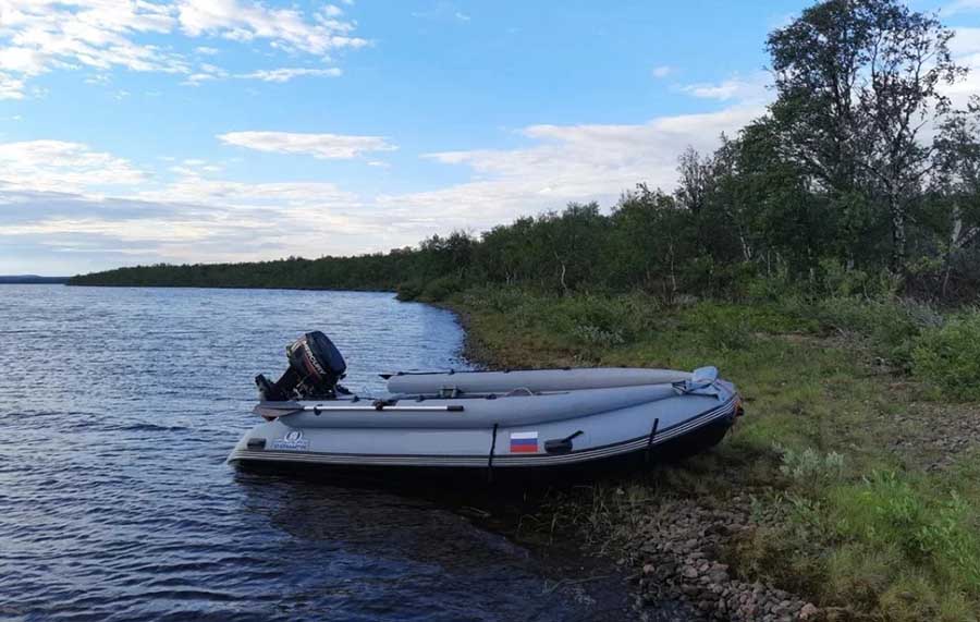 Надувная лодка ПВХ Выдра 430 Аян НДНД