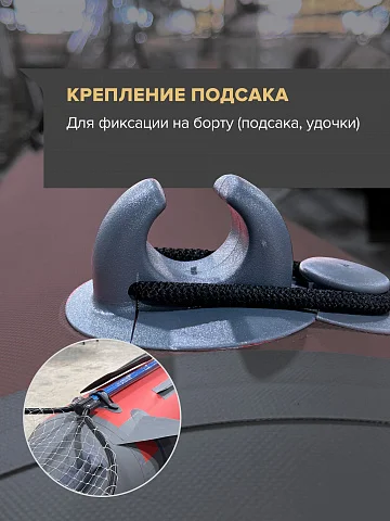 Надувная лодка ПВХ Роджер Трофей 3500 безкилевая, НДНД, комплектация Люкс