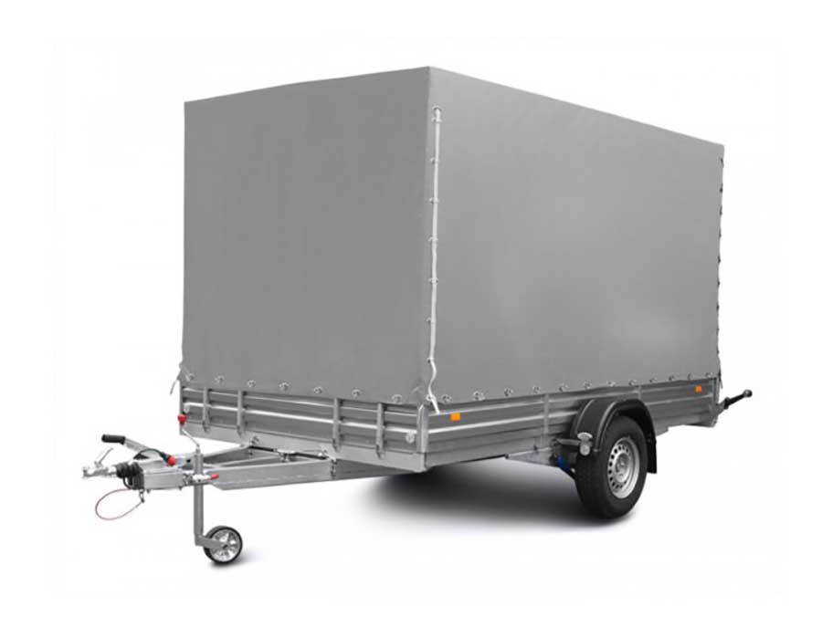 Тент с каркасом 352020 (высокий, H=2000 мм) для бортовых прицепов МЗСА 817718.022 / 025 / 817736.022