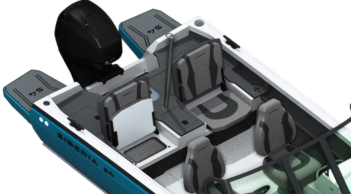 Катер Siberia S4 2025 (модификация 2)