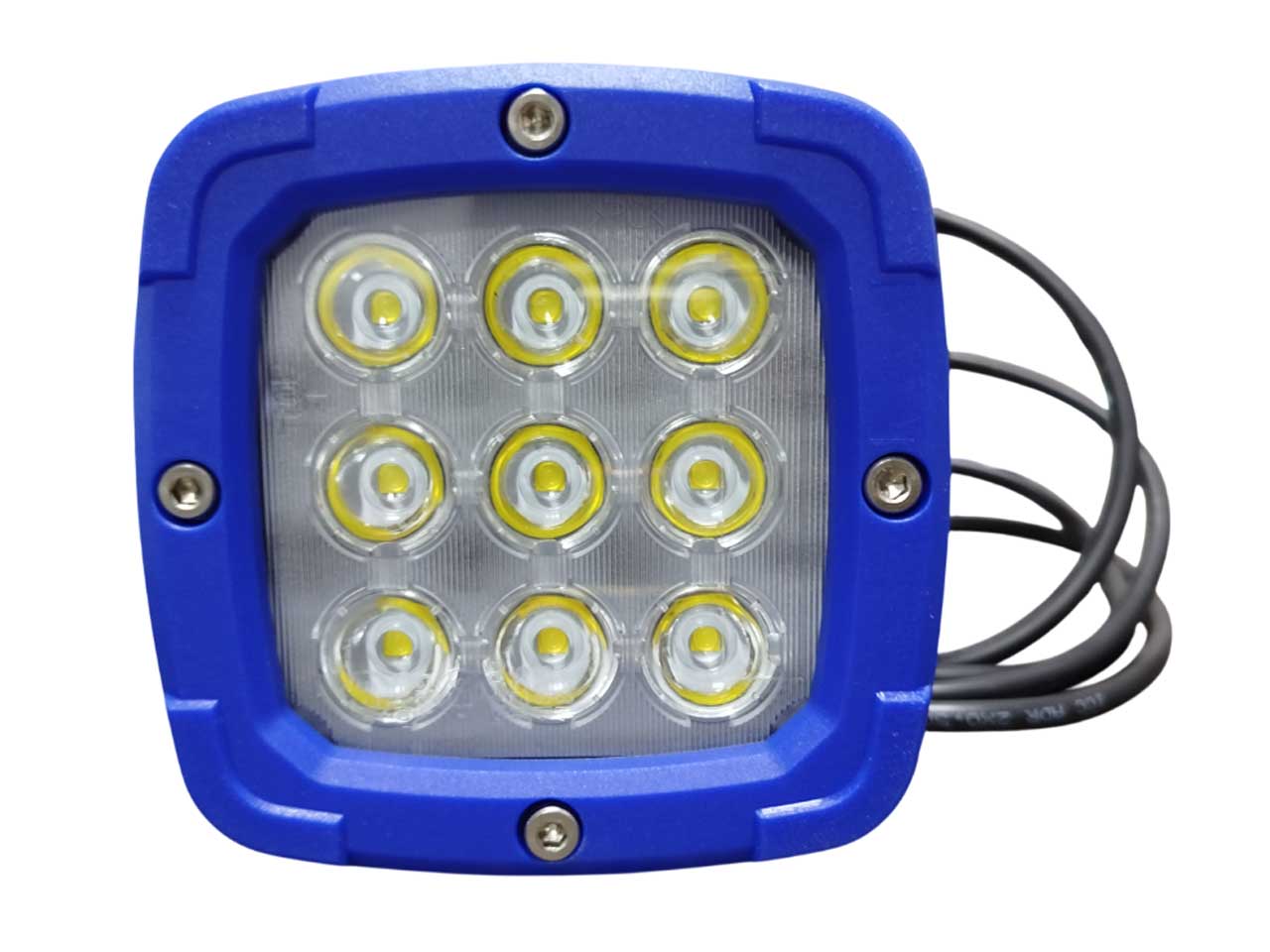 Универсальная светoдиодная рабочая фара FT-036 LED ALU, 9 диодов, 34 Вт, 2800 лм, 12/54 В