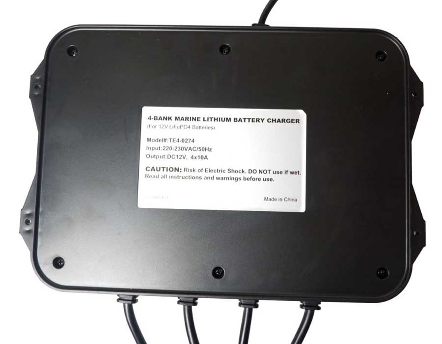 Зарядное устройство SEA-PRO ТЕ4-0274 для АКБ LiFePO4, 4х12В, 10А