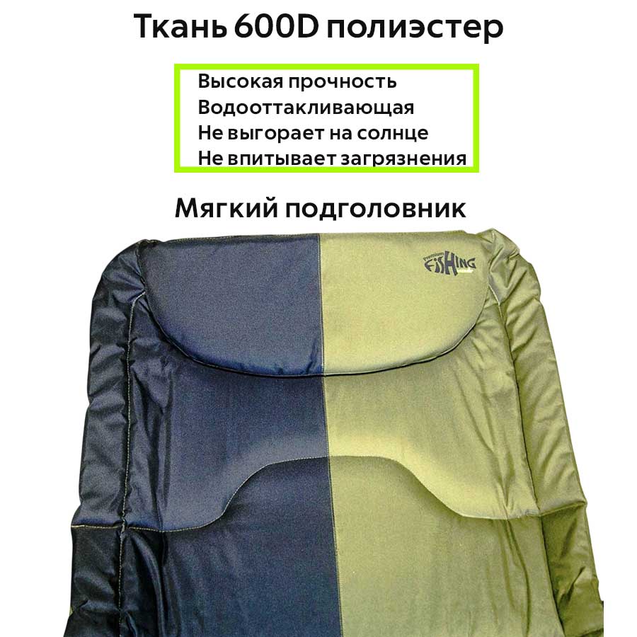 Кровать складная рыболовная Norfin (Норфин) Cambridge NF-20608 