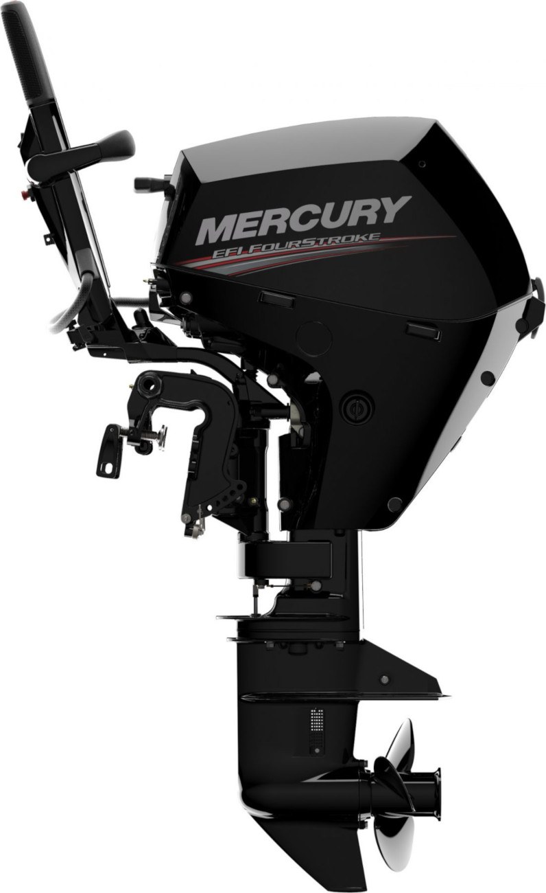 Лодочный мотор Меркури ME F 10 EFI (инжектор, румпель, ручной запуск)