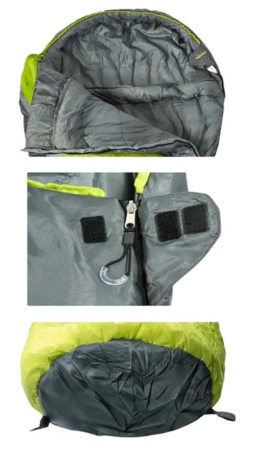 Спальный мешок-кокон Норфин Atlantis 350 NF L (левый)