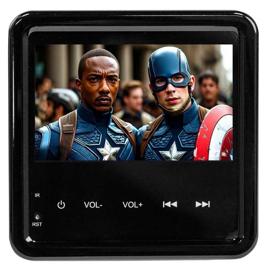 Магнитола Marine Rocket MRH-350, 4 дюйма, Bluetooth, USB, IPX5