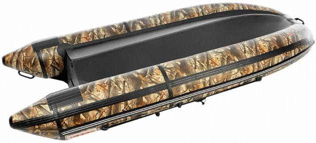 Надувная лодка ПВХ Роджер Хантер Киль 3500 (МАЛОкилевая), лес