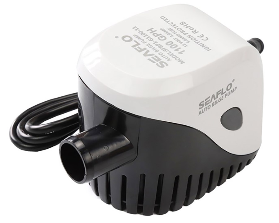 Помпа осушительная SeaFlo 1100 GPH, 69 л/мин, 12 В