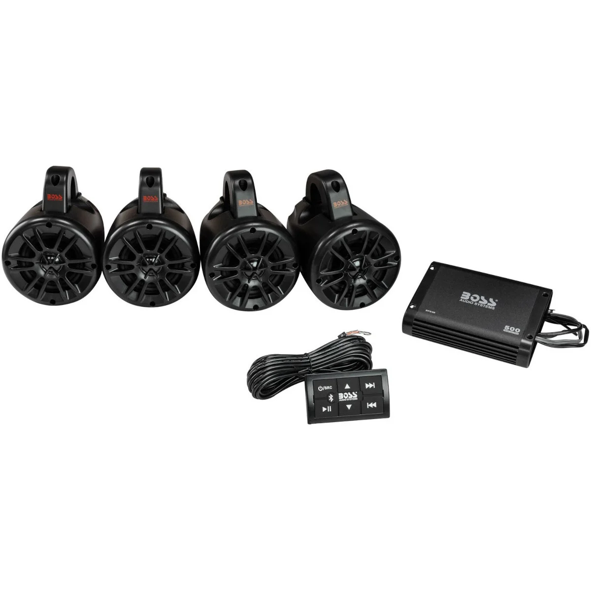 Аудиосистема BOSS BPS4B на таргу, MRWT40RGB.4, 500 Вт