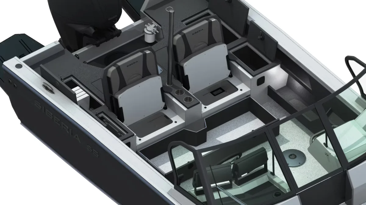 Катер Siberia S5 2025 (модификация 2)