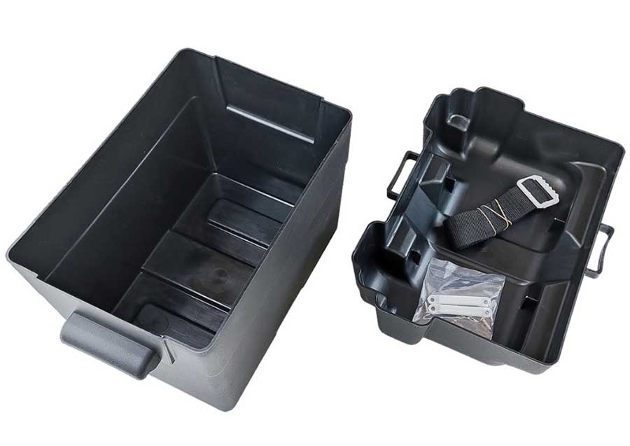 Бокс для аккумулятора 34х24,5х27 см (внутр. 26х18х20 см)