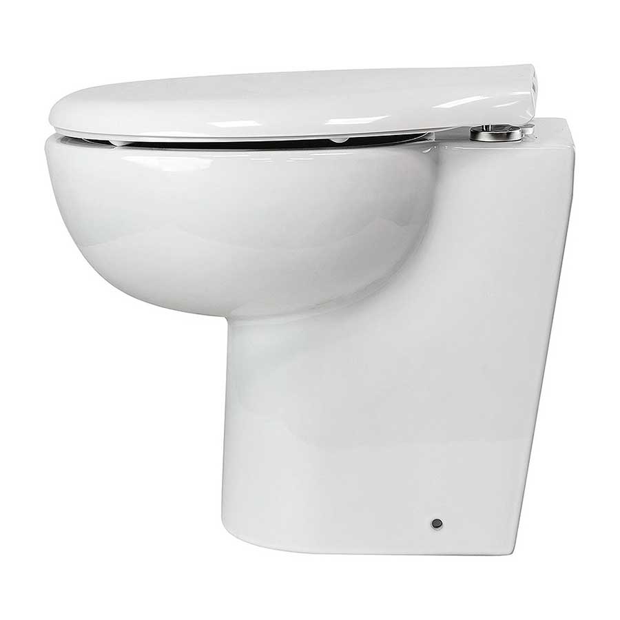 Унитаз с эффектом вакуумного смыва Matromarine Silent Ultra Slim, 12 В