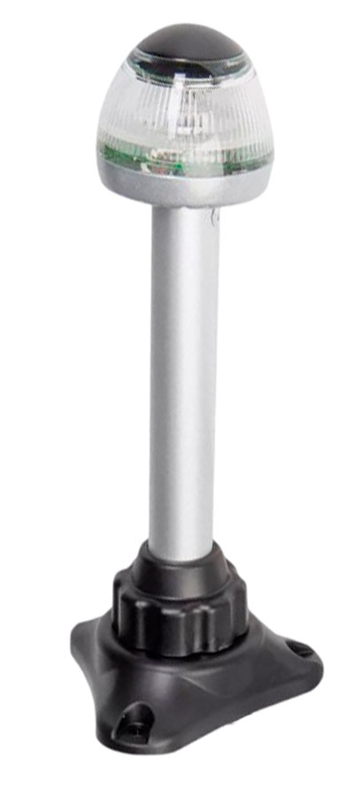 Топовый (стояночный) огонь на стойке 30.5 см, 12 В, LED