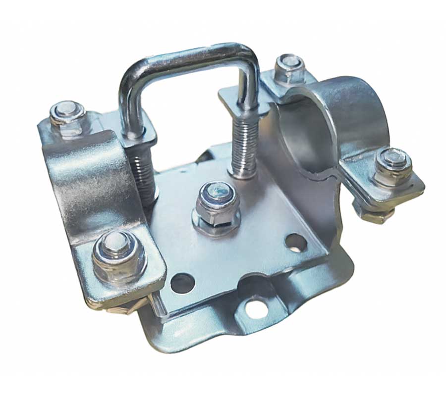 Хомут поворотный опорного колеса Ø48 мм