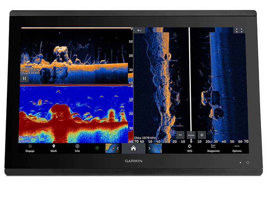 Эхолот-картплоттер Garmin GPSMAP 8410XSV с сенсорным IPS-дисплеем 10", NMEA 2000 и Wi-Fi
