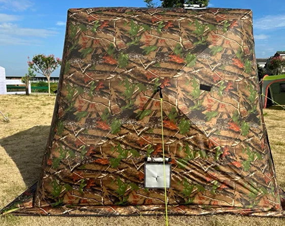 Палатка для зимней рыбалки (4-х слойная)  MirCamping КУБ (2,4х2,4х2,2 м.) арт. 2019MC