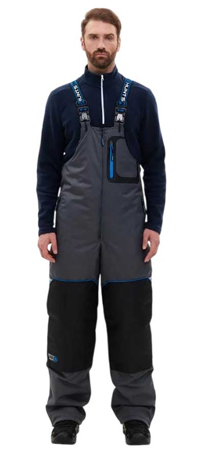 Костюм зимний Хантсмен Полюс Люкс V2 -45°С, серый/черный