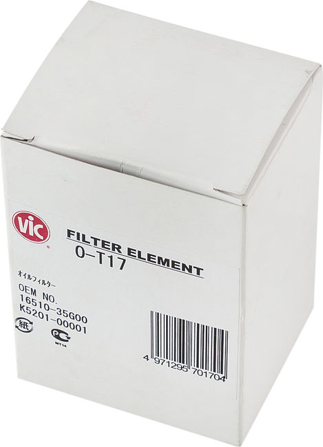 Фильтр масляный VIC O-T17 (Сузуки 4-5-6 л.с.)