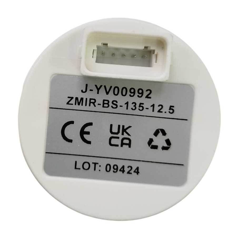 Трим-указатель Tohatsu 3VS-72523-0, ∅ 52 мм, черный циферблат, нерж. ободок