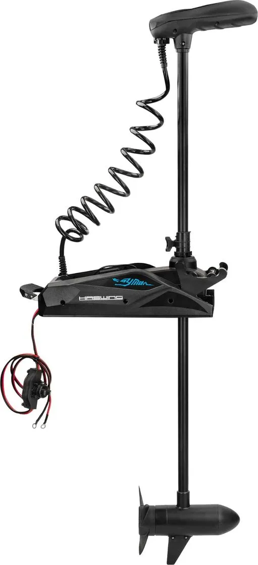 Лодочный электромотор Haswing Cayman B 55 lbs 12V GPS с электроякорем, штанга 152 см