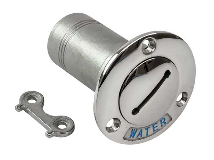 Горловина заливная для воды Marine Rocket, 38 мм с ключом