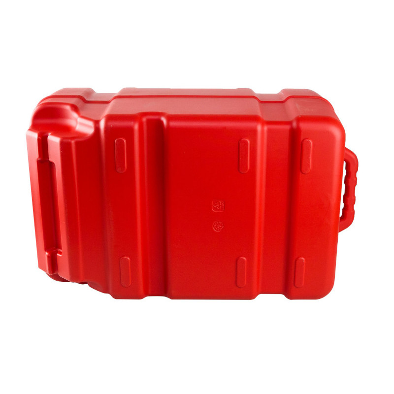 Бак топливный 45,6 л., с указателя уровня, колесами и стропой, 63х35х36 см.