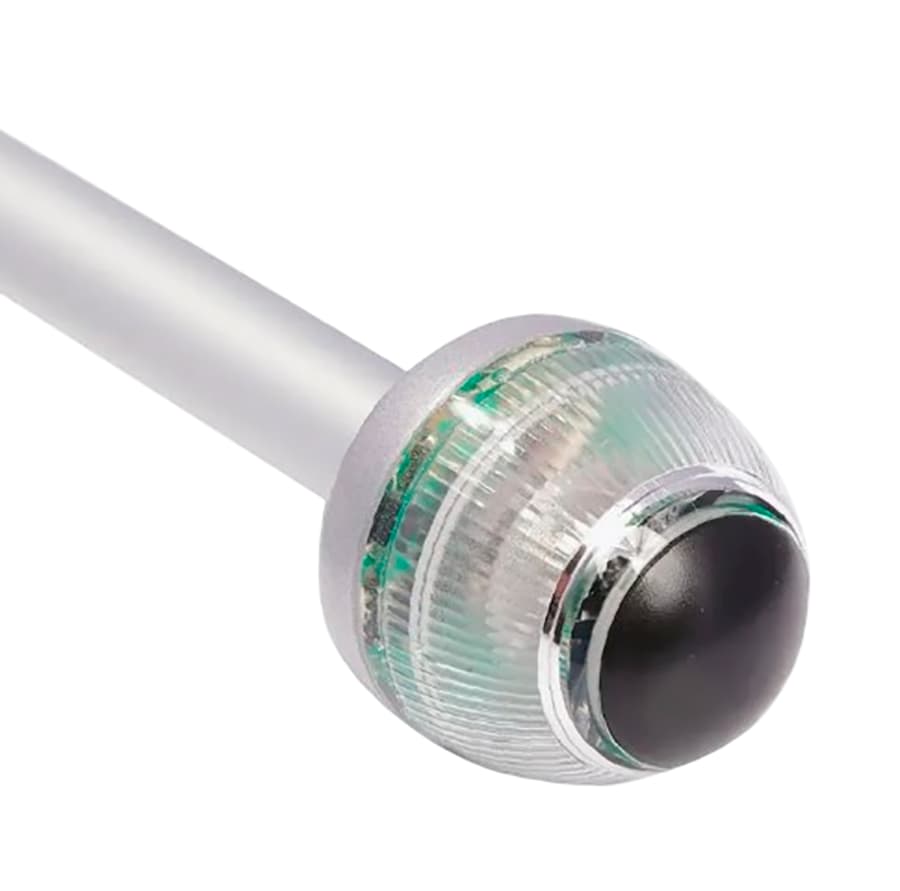 Топовый (стояночный) огонь на стойке 30.5 см, 12 В, LED