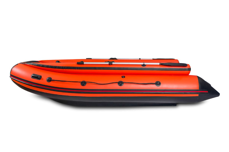 Надувная лодка ПВХ Риф Тритон 420 FНД (фальшборт, НДНД)