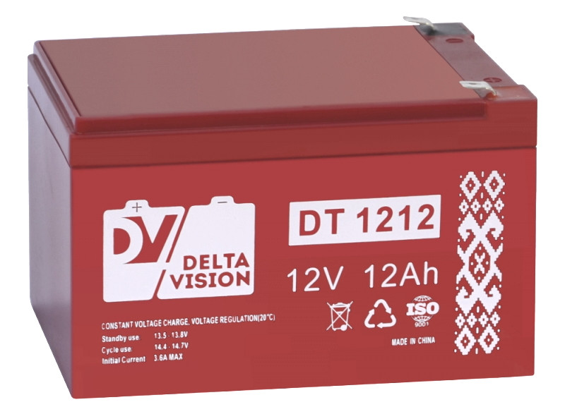 Аккумуляторная батарея Delta Vision DT 1212 F2 12V/12Ah