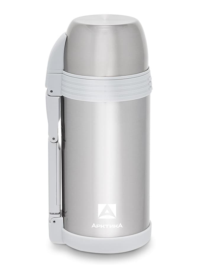 Термос Арктика 205-1500 с широким горлом и ручкой, 1.5 л