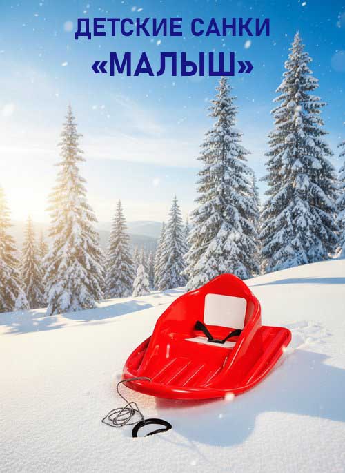 Детские санки Малыш