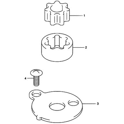 Масляный насос Suzuki